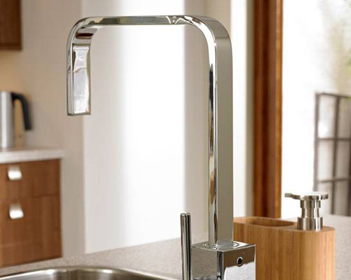 Lamona Chrome Cubic Lever Action Tap