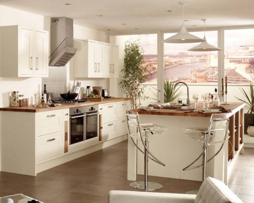 Haworth White Modern