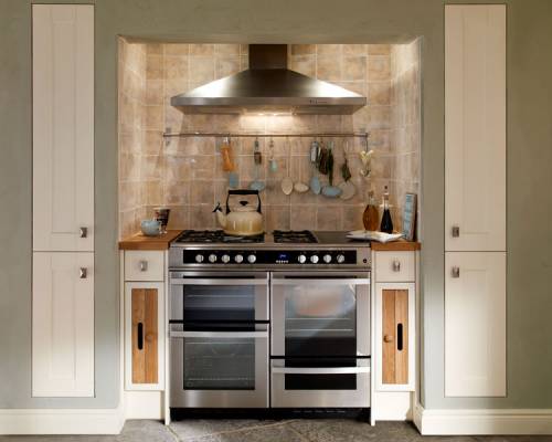 Cooking Area with Tray/Chopping Board Accessory Base Units