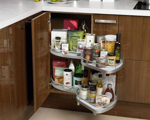 Full Extension Corner Storage Unit