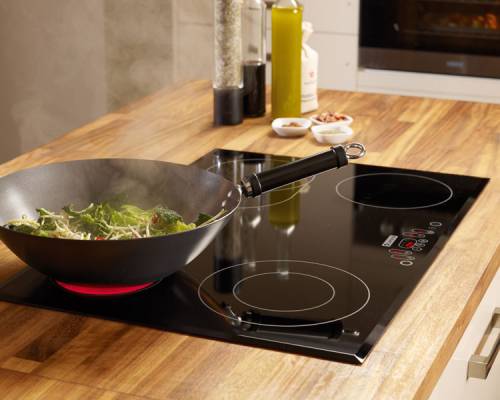 Lamona 4 Zone Extra Wide Ceramic Hob