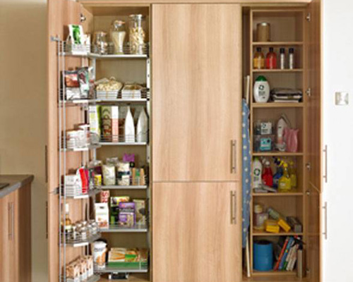 Full-Height Pull & Swing Larder and Internal Storage Boxes