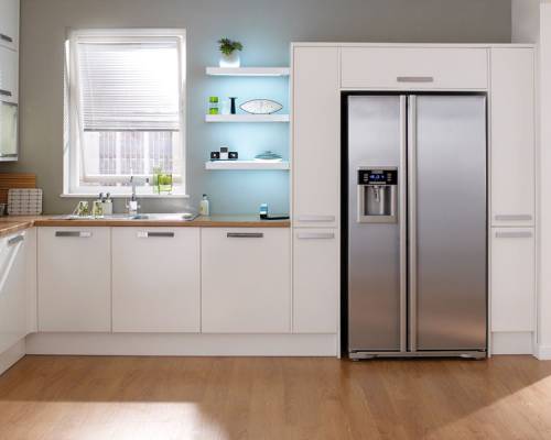 Lamona Deluxe Frost Free American Fridge Freezer