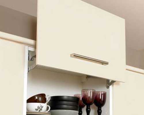 Hob Wall Unit with Lift Up Mechanism