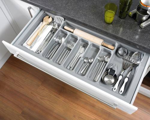 Silver Cutlery Tray