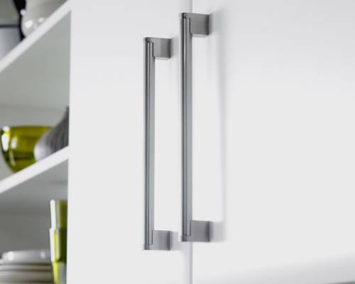 Nickel Effect Handles